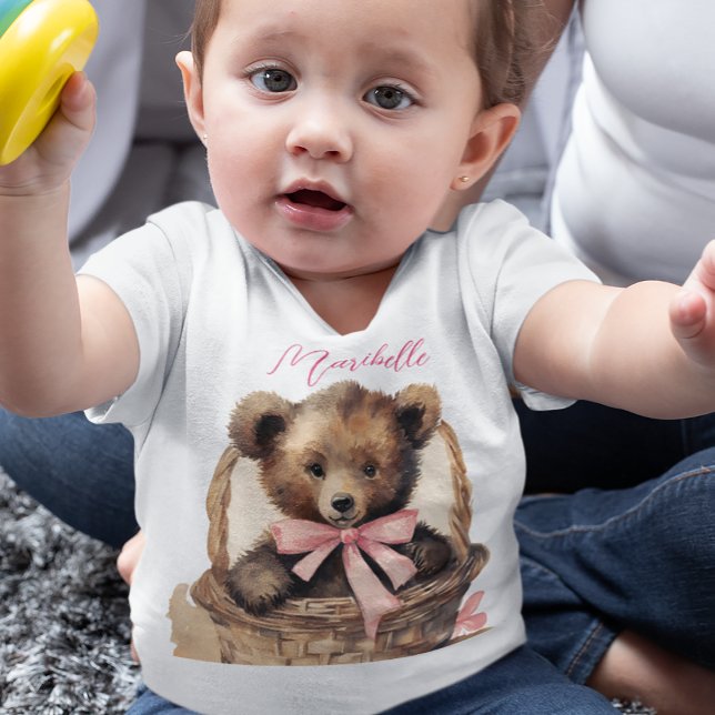 Camiseta Bear Bear Bear Girl (Criador carregado)