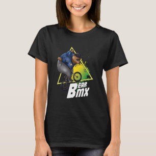 Camiseta Bear Bmx Extreme Cycling Stunts Bicicleta Bm