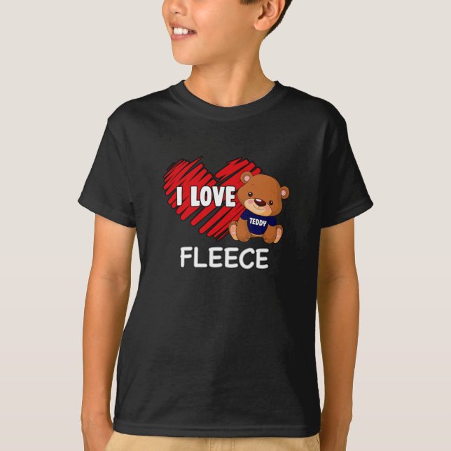 Camiseta Bear Bonito Bebê Bonito Amor Cuddle Idea (Frente)