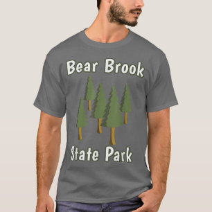 Camiseta Bear Brook State Park New Hampshire Forest Woods C