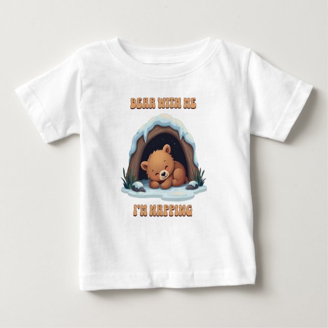 Camiseta Bear comigo, estou a apagar (Frente)