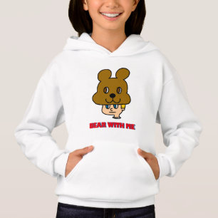 Camiseta Bear comigo Hoodie