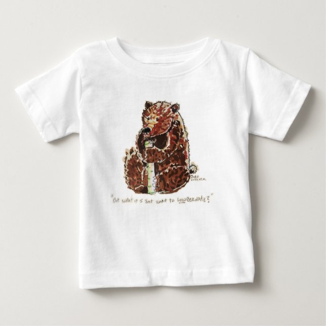 Camiseta Bear Contemplates Hibernation (Frente)