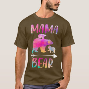 Camiseta Bear Correspondente, Engraçada Mamãe Ursa Dois