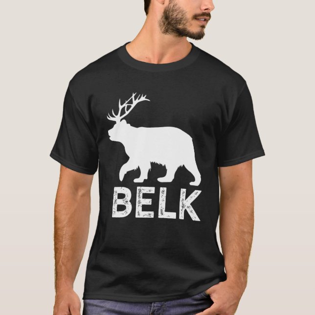 Camiseta Bear Elk Grande Caça Elk Hunter Shed Antler Elk Hu (Frente)