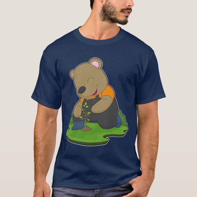 Camiseta Bear Farmer Seedling Farm (Frente)
