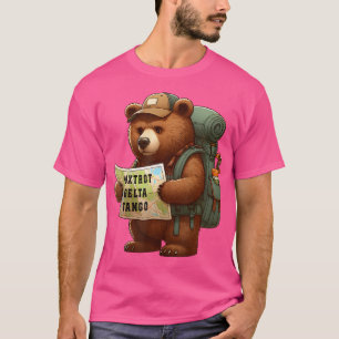 Camiseta Bear Foxtrots Deltas Tangos Engraçado
