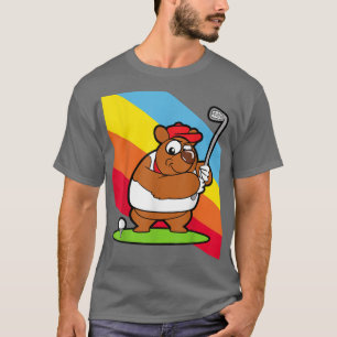 Camiseta Bear Golf Player Golfer Animal Funny
