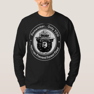 Camiseta Bear Grizzly Lembre-Se Apenas Que Você Pode Impedi