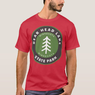 Camiseta Bear Head Lake State Park Minnesota MN Forest Tree