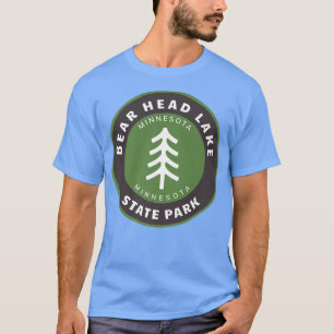 Camiseta Bear Head Lake State Park Minnesota MN Forest Tree