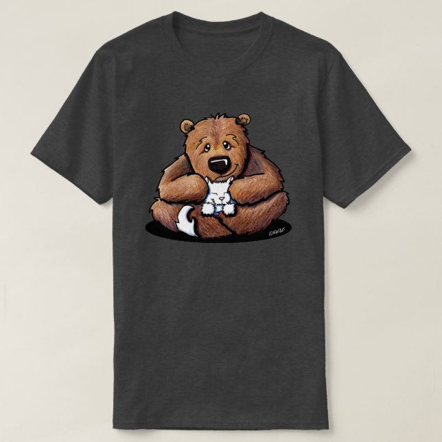 Camiseta Bear Hug (Frente do Design)