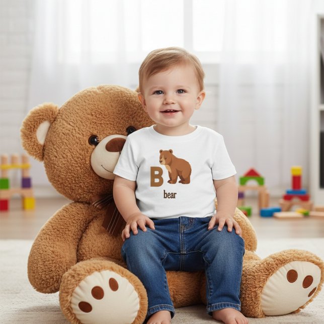 Camiseta Bear Hug Toddler Tee (Criador carregado)