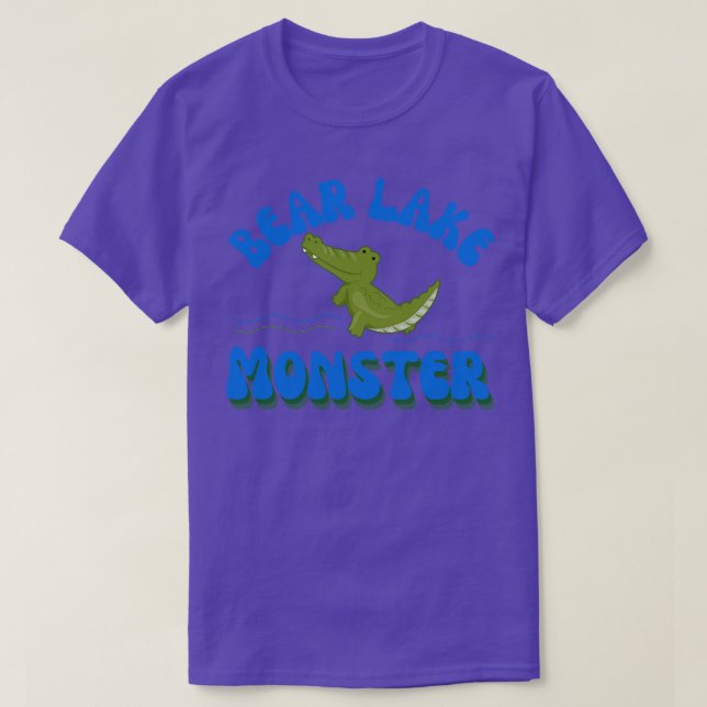 Camiseta Bear Lake Monster Utah Idaho (Frente do Design)