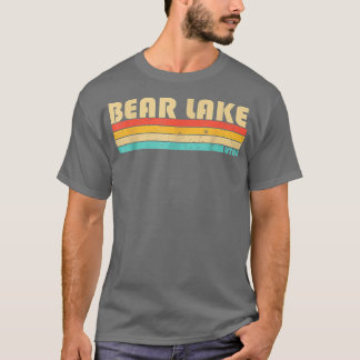 Camiseta BEAR LAKE UTAH Funny Fishing Camping Summer