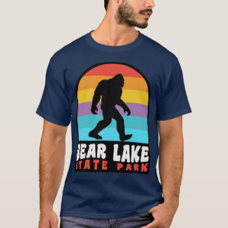 Camiseta Bear Lake Utah Retro Sunset
