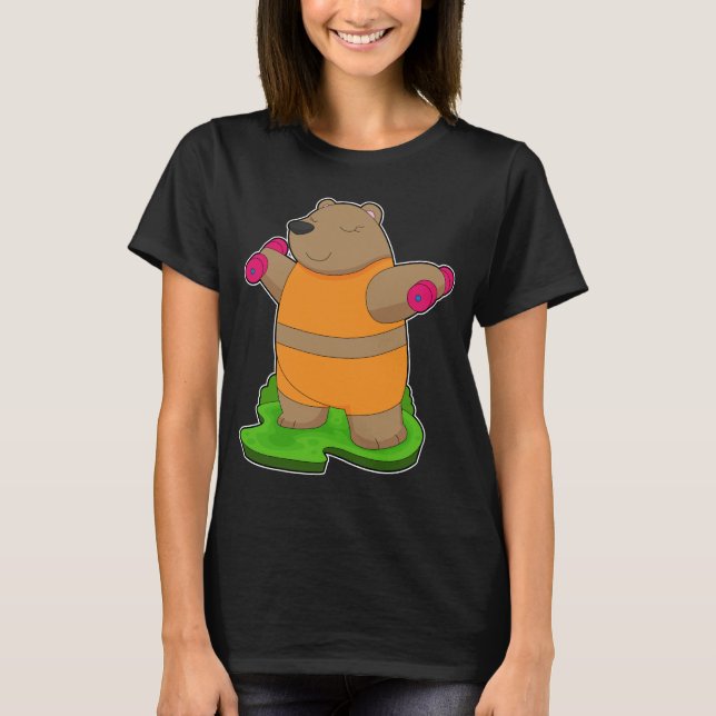Camiseta Bear Malhação Dumbbell (Frente)