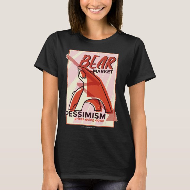 CAMISETA BEAR MARKET PESSIMISM (Frente)