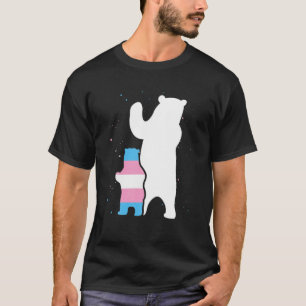 Camiseta Bear Mom Transgender Pride Cub LGBT Trans Pride Su