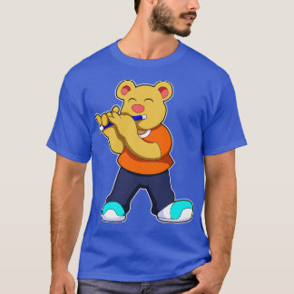 Camiseta Bear Music Flute