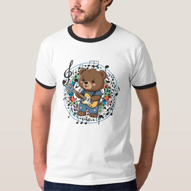 Camiseta Bear Musical fazer (Frente)