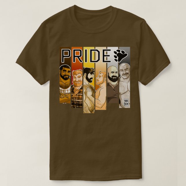 Camiseta BEAR PRIDE 2019 Classic TSirt (Frente do Design)