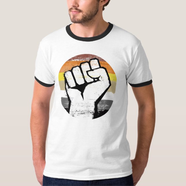 Camiseta Bear Pride Fist (Frente)