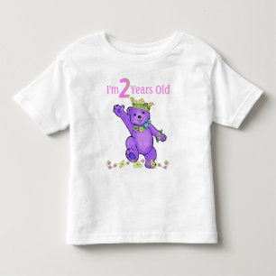 Camiseta Bear princesa de 2 anos