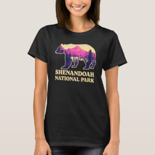 Camiseta Bear Shenandoah National Park Virginia Hiking Souv