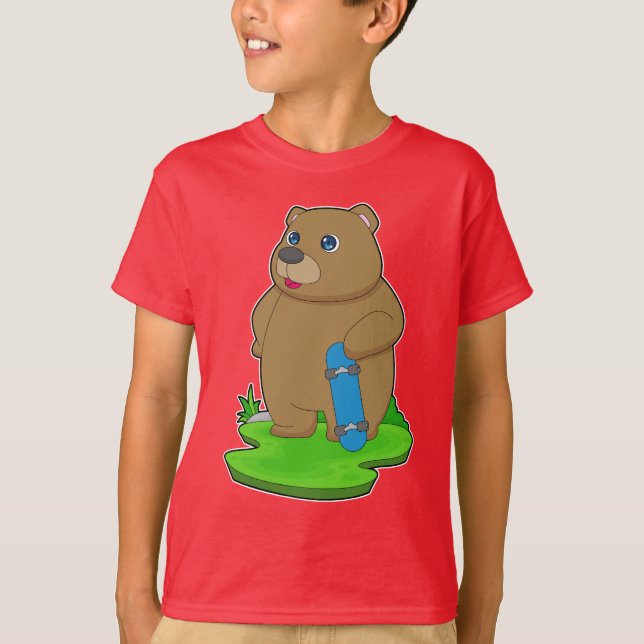 Camiseta Bear Skater (Frente)