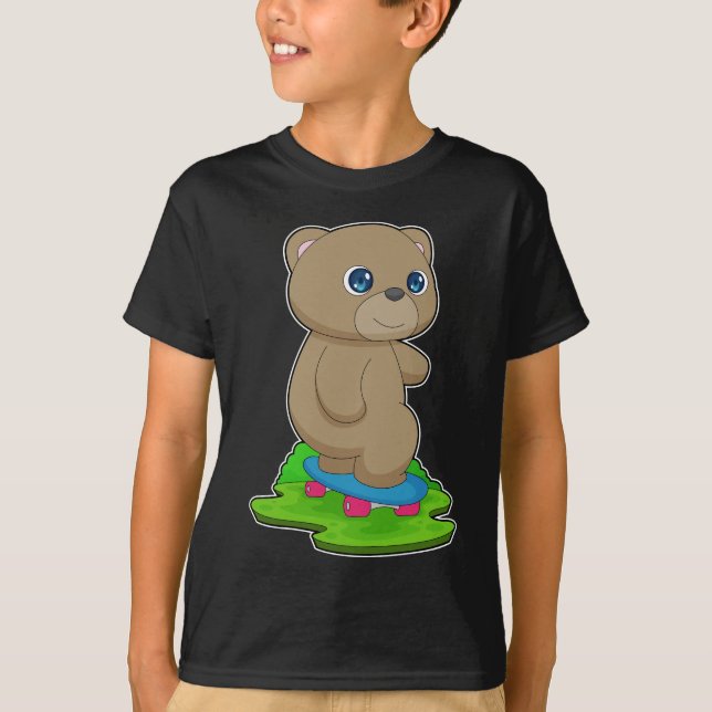 Camiseta Bear Skater (Frente)