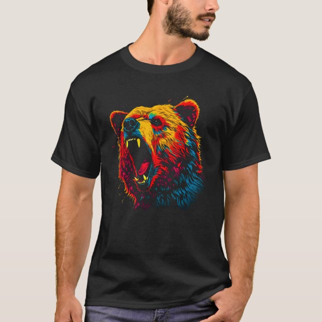 Camiseta Bear Spirit Animal (Frente)
