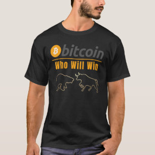 Camiseta Bear Vs Bull Trading Tee Crypto Forex Traders Cryp
