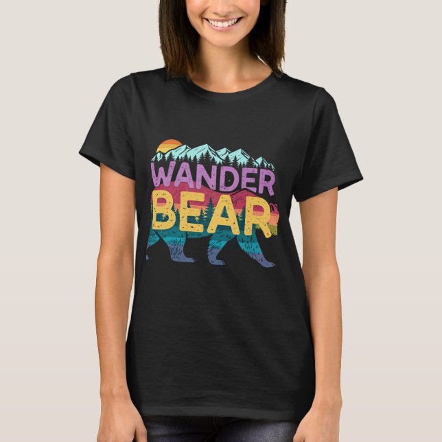 Camiseta Bear Whisperer – Nature Lover (Frente)