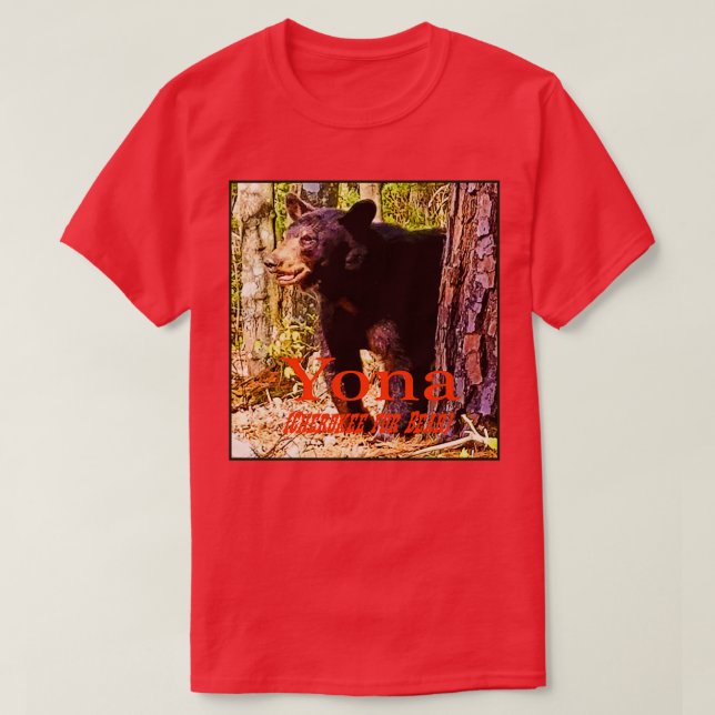 CAMISETA BEAR YONA (Frente do Design)