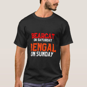 Camiseta Bearcat No Sábado Em Bengala No Domingo