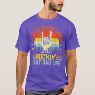 Camiseta Beard Beards Bebês Rockin Chapéu Pai Vida Pai