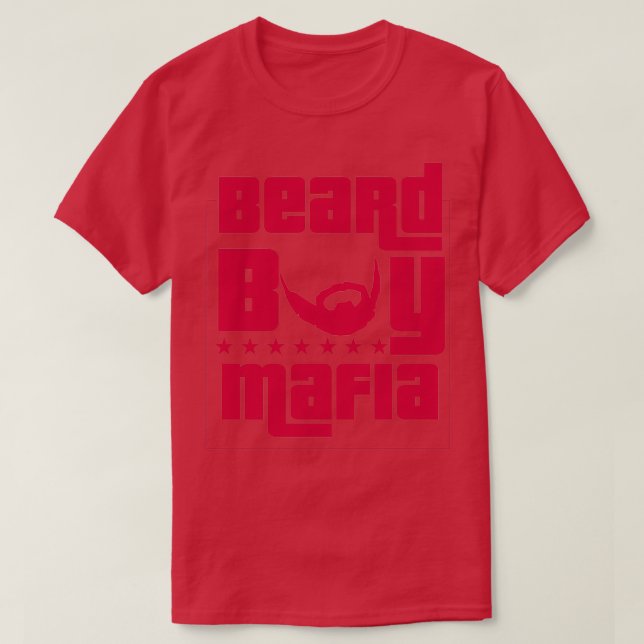 Camiseta BEARD BOY MAFIA Classic TSirt (Frente do Design)
