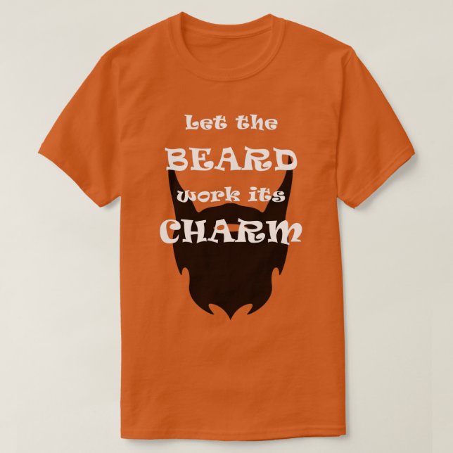 Camiseta Beard Charm (Frente do Design)