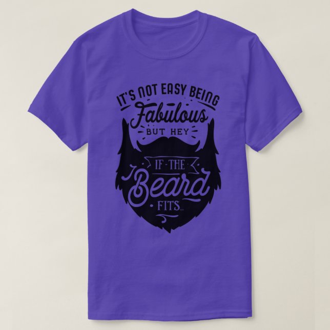 Camiseta Beard Lovers Dão uma Barba Fabulosa (Frente do Design)