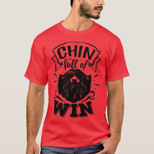 Camiseta Beard Lovers Gift Chin cheio win