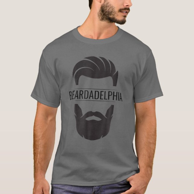 Camiseta Beardadelphia Funny Beardadelphia Beard Pai Gift (Frente)