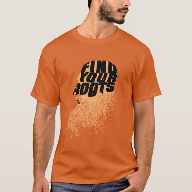 Camiseta Bearded beard men quote Bearded beard men quote in (Frente)
