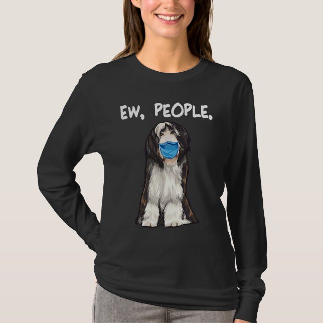 Camiseta Bearded Colley Mask Holder (Frente)