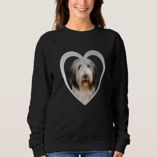 Camiseta Bearded Collie Dog Heart Bearded Collie