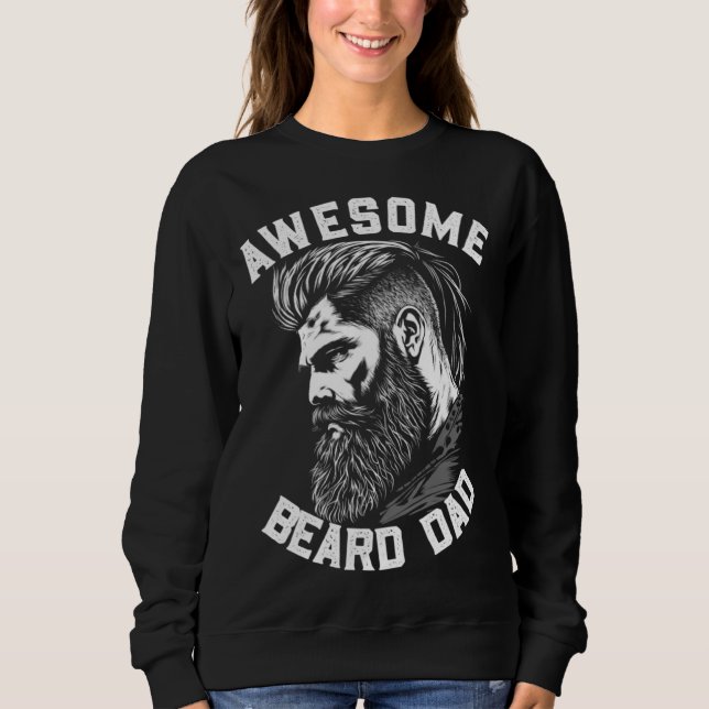 Camiseta Bearded Dads are Awesome Show Your Great Love (Frente)