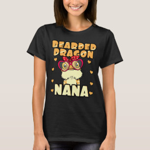 Camiseta Bearded Dragon Nana Pogona Reptile Nana