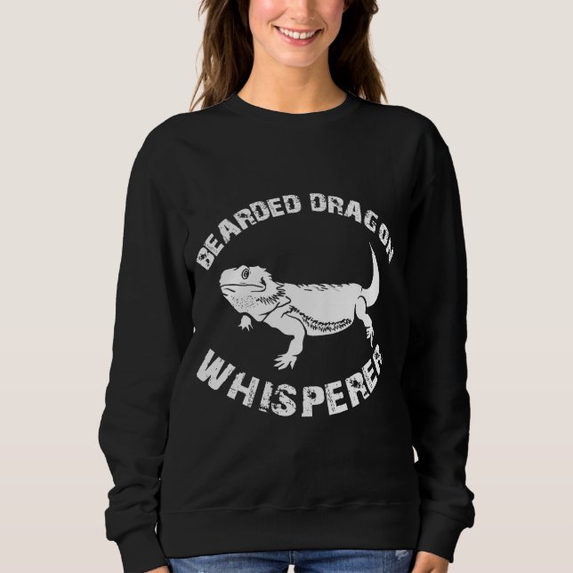 Camiseta Bearded Dragon Reptile Whisperer Apparel (Frente)