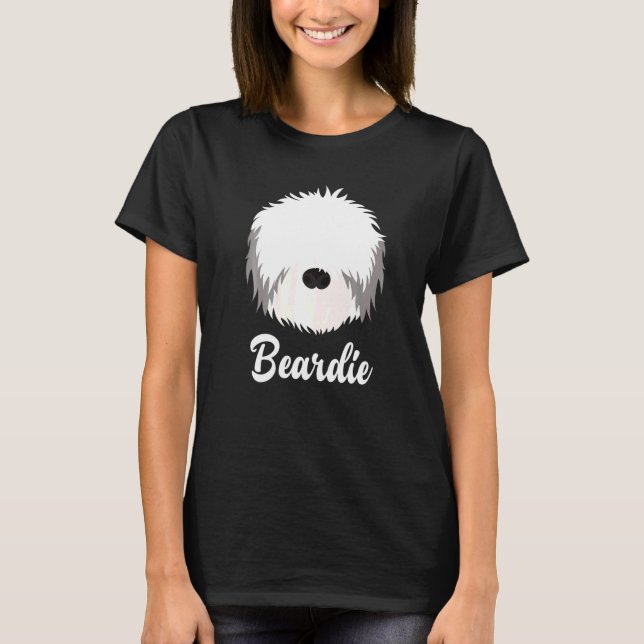 Camiseta Beardie Bearded Collie (Frente)