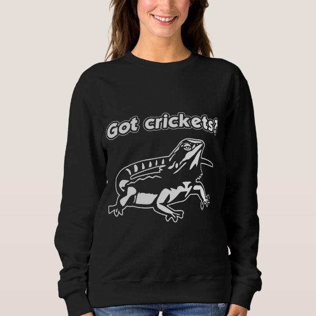 Camiseta Beardie Tem Crickets Que Alimentam Meu Dragão Com  (Frente)
